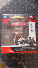 2 In 1 Automatic Robot Converted Remote Control Car With Light Scale 360°Drifting Deformation Robot Car Toy Kids Boys, Robot Convert Unique Toy For Boys (1 Pc) the24kgal