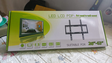 TV Wall Bracket Mount Slim Monitor Stand for 26 x 63, LCD LED 3D plasma Flat TVs Full Motion Heavy-Duty Wall Bracket, Sturdy and Strong Flat Screen Design TV Wall Mount (46cmx20cm) the24kgal