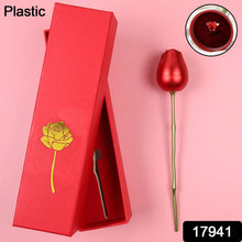 Plastic Red Rose Couple Rings Box-Fancy Rings Box (No Rings Included / 1 pc) the24kgal