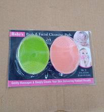 Bath & Facial Cleansing Brush, Soft Silicone Face Scrubber (2 Pc Set) the24kgal