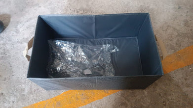 FOLDABLE CLOTH STORAGE BOX WITH HANDLES (47×28 CM) the24kgal