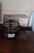 Aluminium Rays Black Beauty Pressure Cookers With Outer Lid (2.5 Litres / 1-Year warranty,  ISI Number :- 2347, BIS Number :- CM/L -7600164310 the24kgal