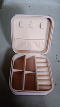 Mini PU Leather jewellery Box for Travel & Storage the24kgal