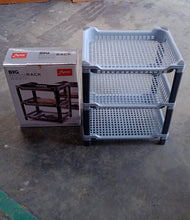 Apex Big Multi use Plastic Storage Rack – 3-Tier (1 Pc) the24kgal
