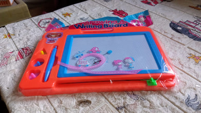 Children Magic Slate Pen Doodle Pad Erasable Drawing Easy Reading Writing Learning Graffiti Board Kids Gift Toy Magnetic Painting Sketch Pad for Baby Children (1 Pc Mix Color) the24kgal