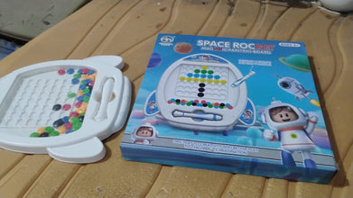 Space Rocket Magnetic Painting Board for Kids the24kgal