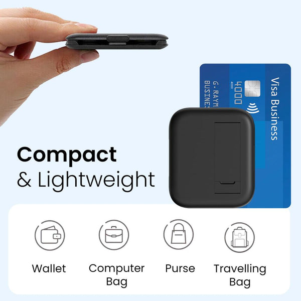 Portronics Snapcase 60W Multifunctional Fast Charging Data Cable Kit, Conversion Set USB A & Type C to Male Micro/Type C/Lightning,Data Transfer,Sim Storage,Sim Eject Pin,Pocket Mirror,Phone Holder (POR 2579) the24kgal