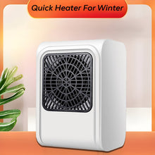 Room Heater 220V Brown Box Heater with Plug for Office & Bedroom Use the24kgal