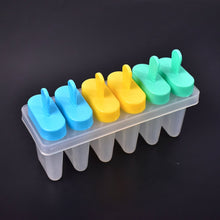 Ice Candy Maker Upgrade sicle Molds Sets 6 Ice  Makers Reusable Ice Lolly Cream Mold Home-Made sicles Mould with Stick the24kgal