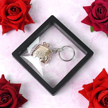Nail Clipper Keychain With 3d Floating Frame Display Case (1 Set) Wukusy
