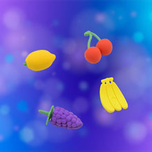 Mini Cute Vegetables and Fruits Erasers or Pencil Rubbers for Kids, 1 Set Fancy & Stylish Colorful Erasers for Children, Eraser Set for Return Gift, Birthday Party, School Prize, 3D Erasers  (4 pc Set) the24kgal