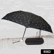 3-Fold Cute Umbrella – Sun & Rain Protection, UV Shield (1 Pc / With Zip Case) the24kgal