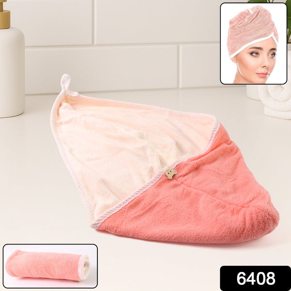 Hair Drying Magic Hair Cap Towel Wrap for Women Bath Towels (1 pc), Hair accessories the24kgal