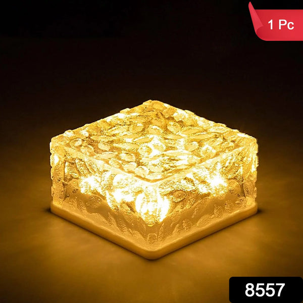 Solar Ice Cube Garden Light for Pathways & Christmas Decor the24kgal