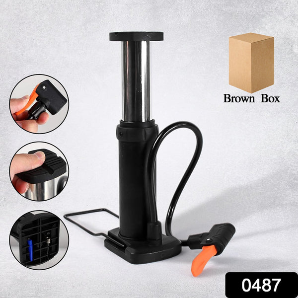 Portable Mini Foot Pump for Bicycle, Bike, and Car the24kgal