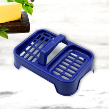 2in1 Plastic Soap Case, Dual Section Soap Holder for Bathroom or Kitchen Sink ,Sabudani(1 Pc / Multicolor) the24kgal