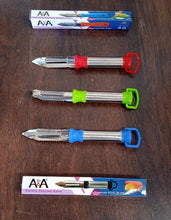 8218 2in1 Multi-purpose Stainless Steel Peeler With Hanging Ring For Vegetables Potato Peeler Carrot Grated Suitable For Peeling And Shredding Fruit And Vegetables Kitchen Accessories Piller (1 Pc) Wukusy