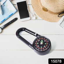 Clip Snap Hook Mini Compass (1 Pc / Mix Design) the24kgal